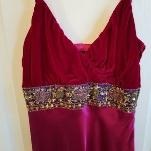 Maria Bianca Nero Burgundy Wine-color Dress Size P (0)